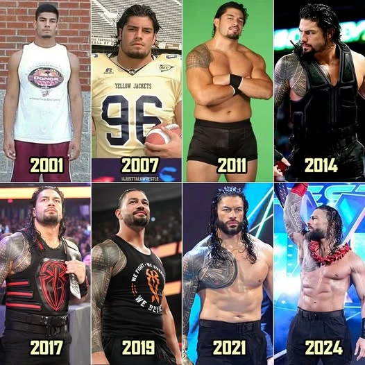 roman reigns in 2001