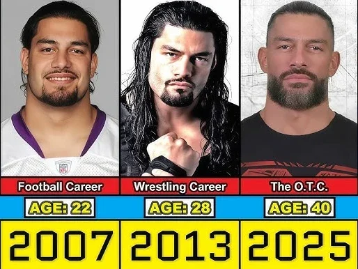 roman reigns in 2007