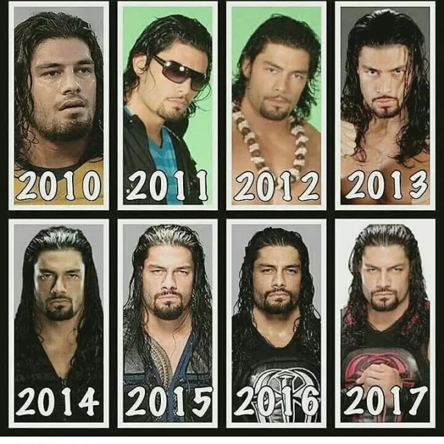 roman reigns in 2010