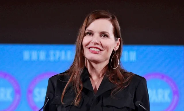 geena davis teeth in 2010