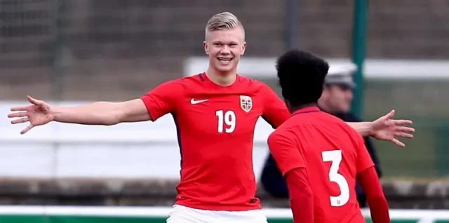 erling haaland teeth in 2018 erling haaland teeth in 2018