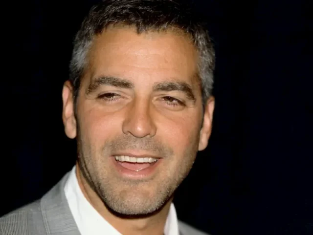 george clooney teeth in 1990